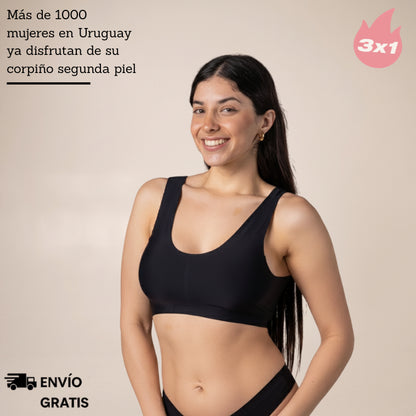 3x1 PROMO | CORPIÑO SEGUNDA PIEL