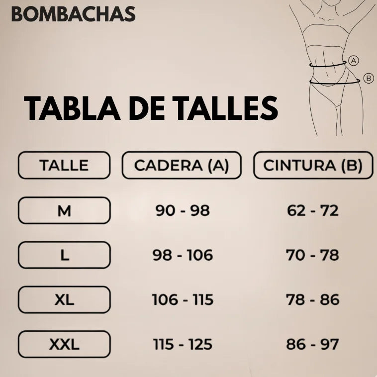 PROMO 6x3 | 3 CORPIÑOS SEGUNDA PIEL + 3 BOMBACHAS SIN COSTURA DE REGALO