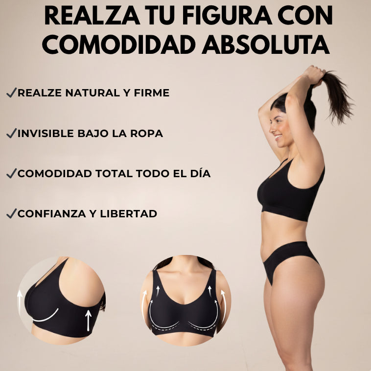 PROMO 6x3 | 3 CORPIÑOS SEGUNDA PIEL + 3 BOMBACHAS SIN COSTURA DE REGALO